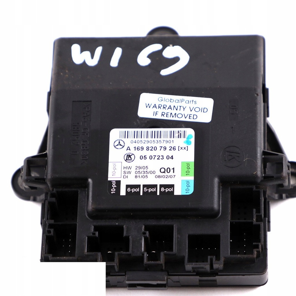 фото №11, Mercedes w169 w245 модуль блок керування двері лівий перед a1698207926