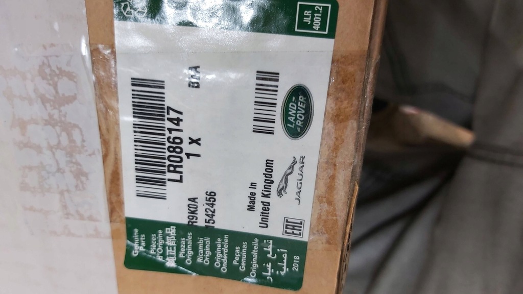 фото №7, Вентилятор обдув land rover sport l494 2018 новый lr086147