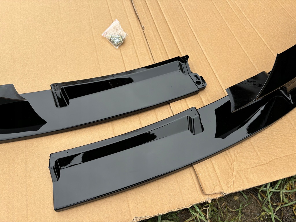 фото №6, Накладка спліттер bmw f30 f31 czarna блиск перед m-pakiet