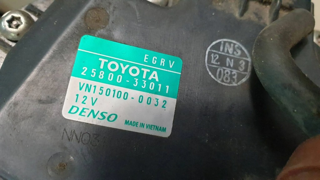 фото №5, Toyota yaris ii auris клапан egr 25800-0032