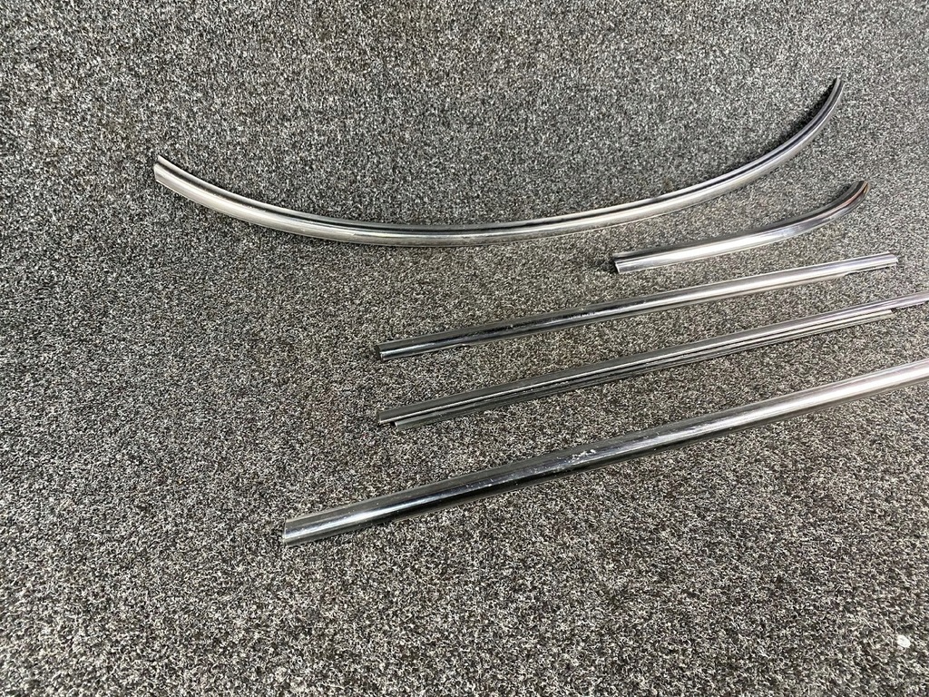 фото №3, Mini cooper f55 f56 молдинг хром капот