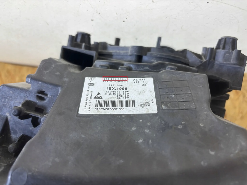 фото №10, Porsche panamera 970 2018 лампи передні