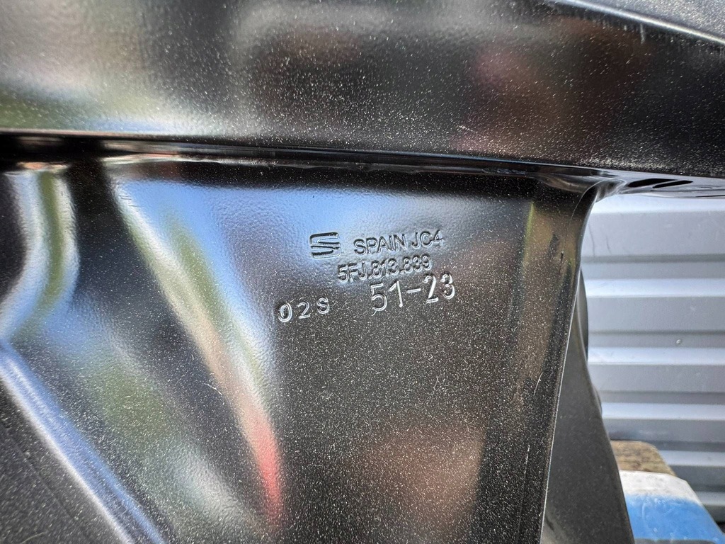 фото №5, Обшивка крыло блок двигателя задняя порог левый seat terraco 5fj813839