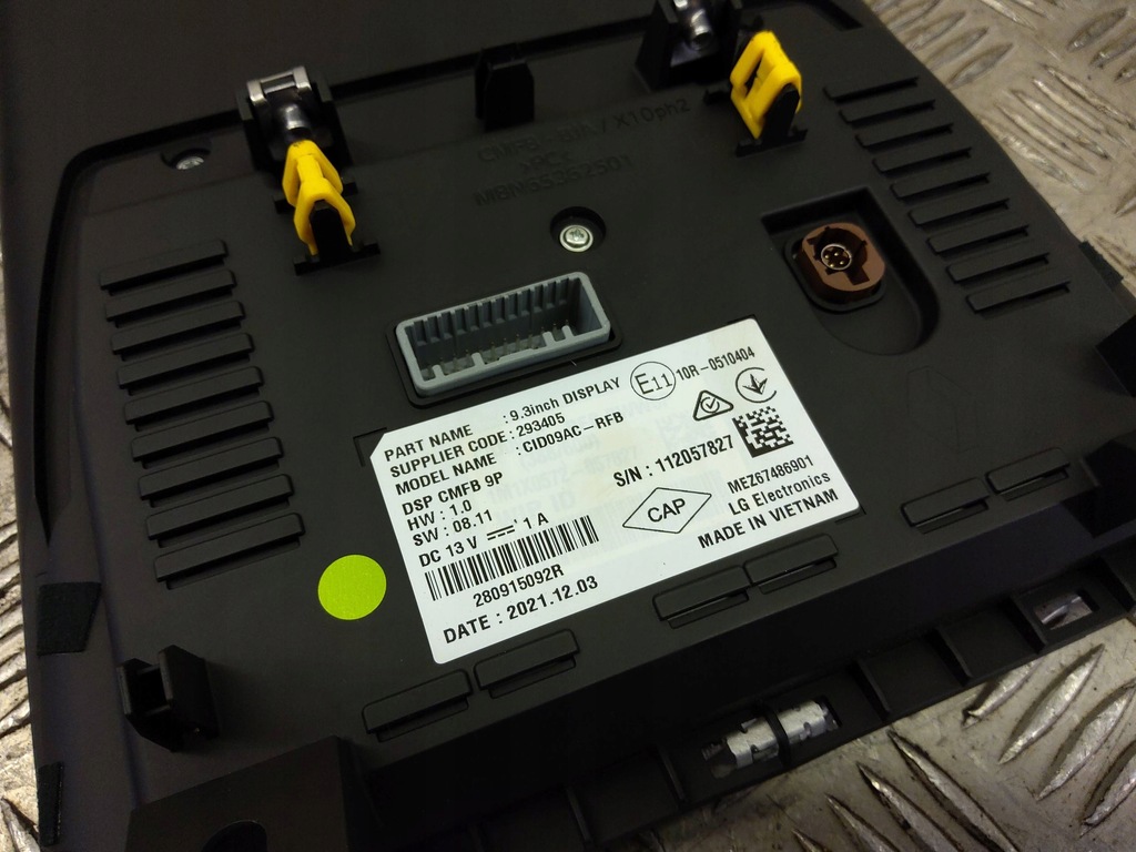 фото №7, Renault zoe 2022 монитор / дисплей / экран