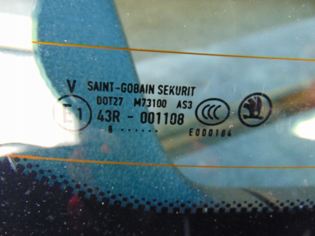 фото №8, Крышка багажника багажника стекло задняя skoda superb ii тонированная