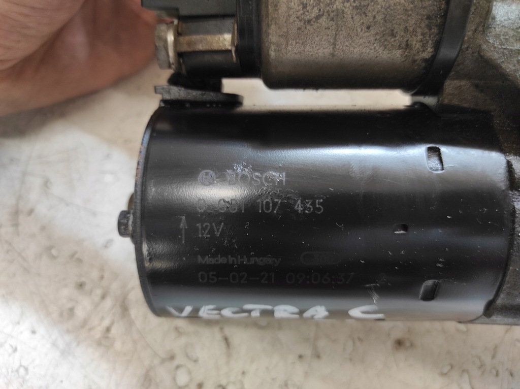 фото №6, Opel vectra c 02- 1.8 стартер 0001107435