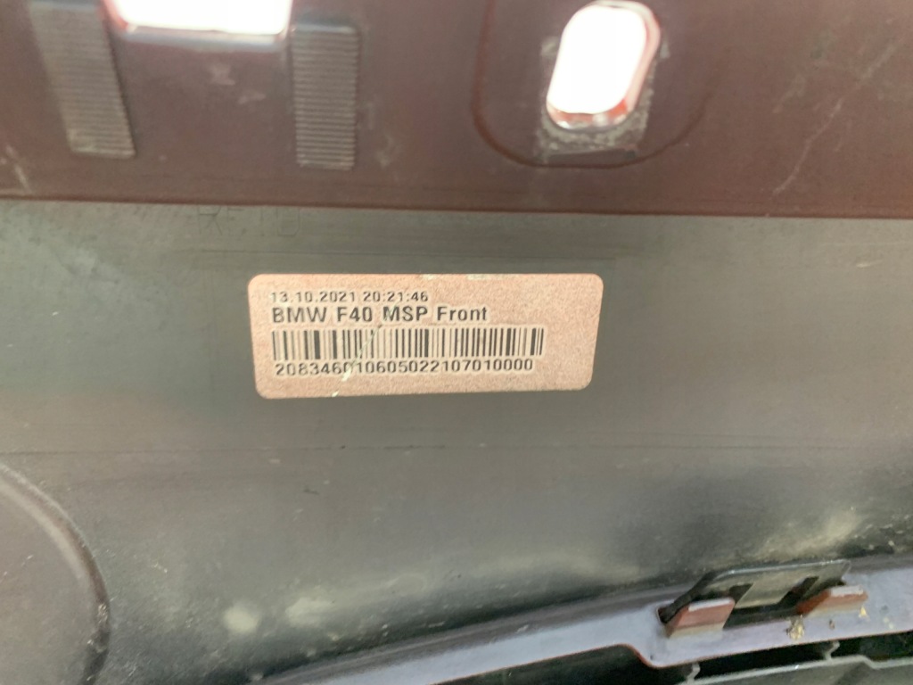 фото №15, Bmw 1 f40 m sport m-pakiet бампер перед передній