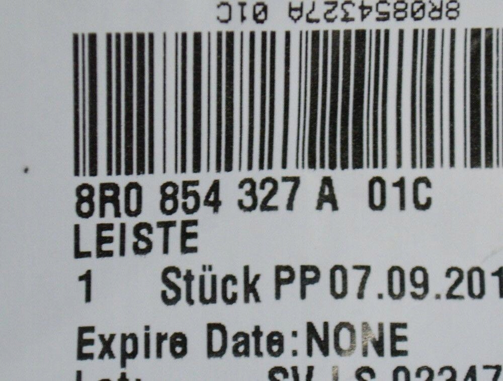 фото №6, Ремінь дефлектор wody чорний сатиновий vag audi q5 2009 2017 оригінальний