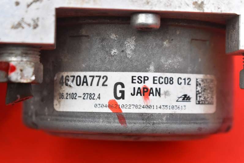 фото №9, Насос abs 4670a772 mitsubishi asx 1 i 1.8 did 150 km 4x4 10-19