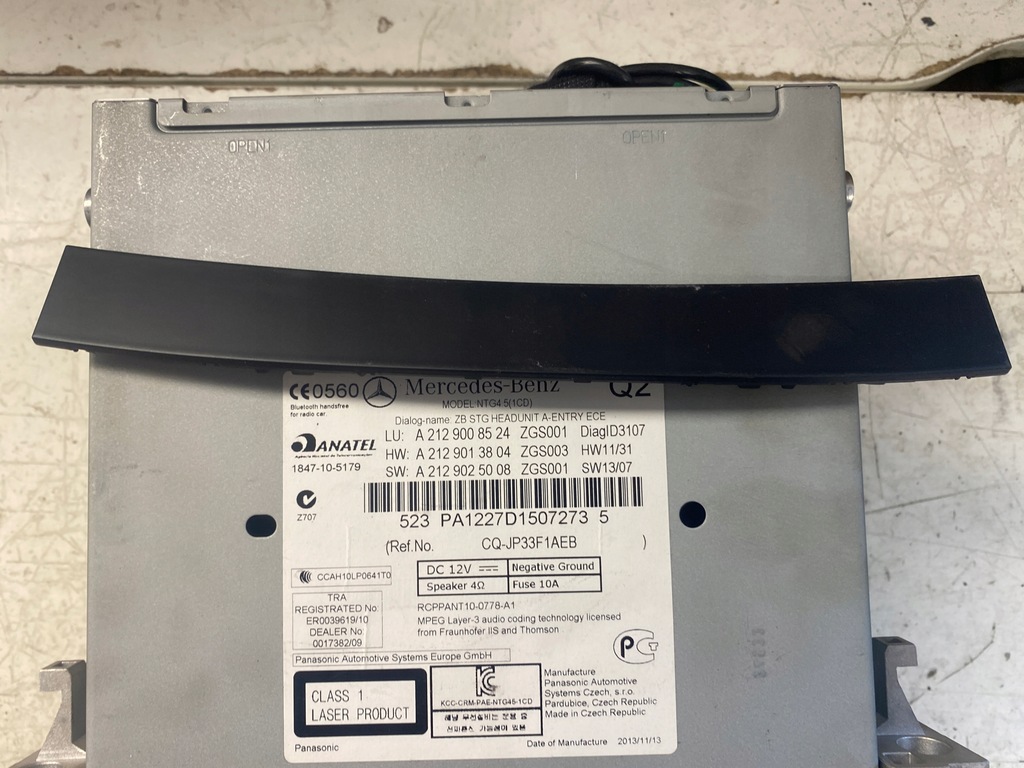 фото №6, Mercedes w212 радіо навігація cd a2129008524