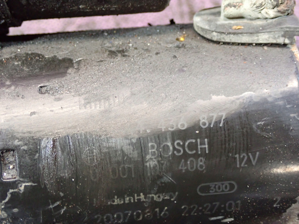 фото №7, Opel corsa c 03-06 1.2 80km стартер 0001107408 9 зубьев