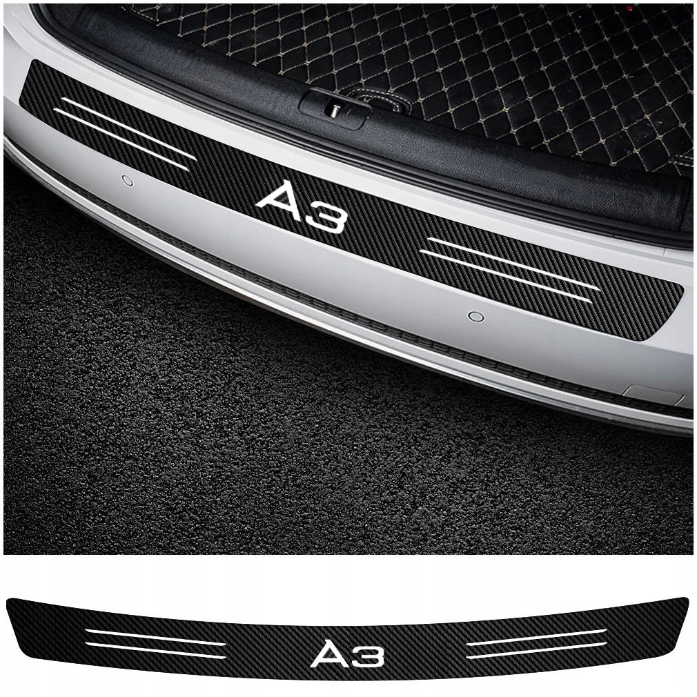 Купить Наклейка пленка защитная бампер audi a3
