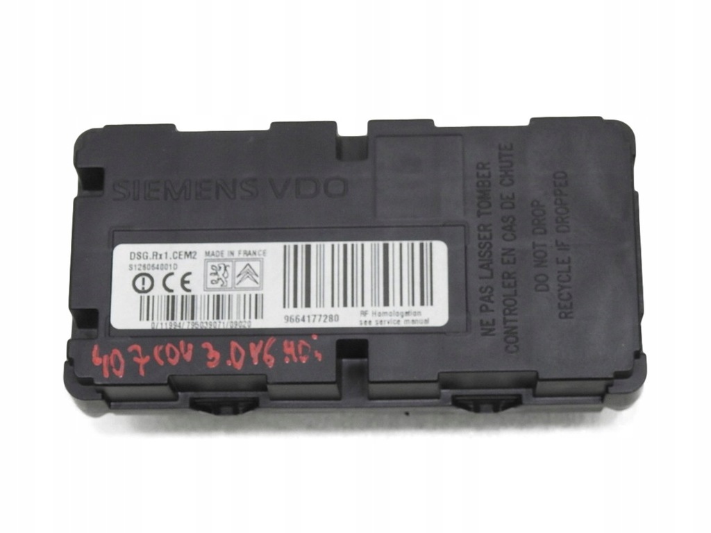 фото №1, Модуль блок керування тиску шин peugeot 407