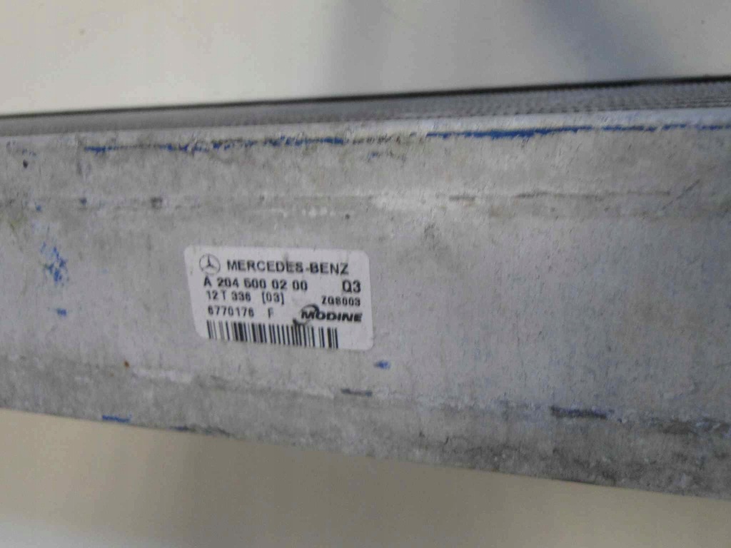 Купить Mercedes c w204 204 рестайлинг  радиатор интеркулер 651