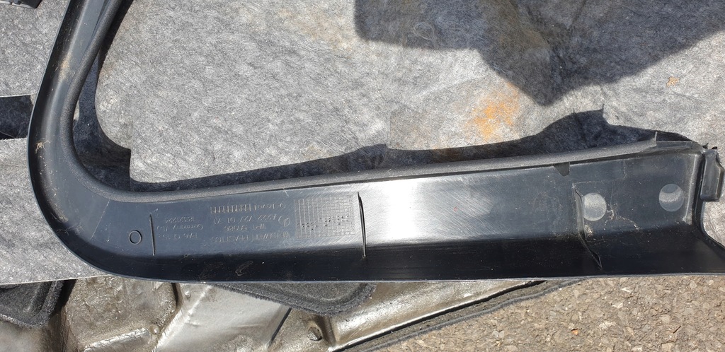 фото №9, Захист внутрішня з двері рамка pp mercedes s w222