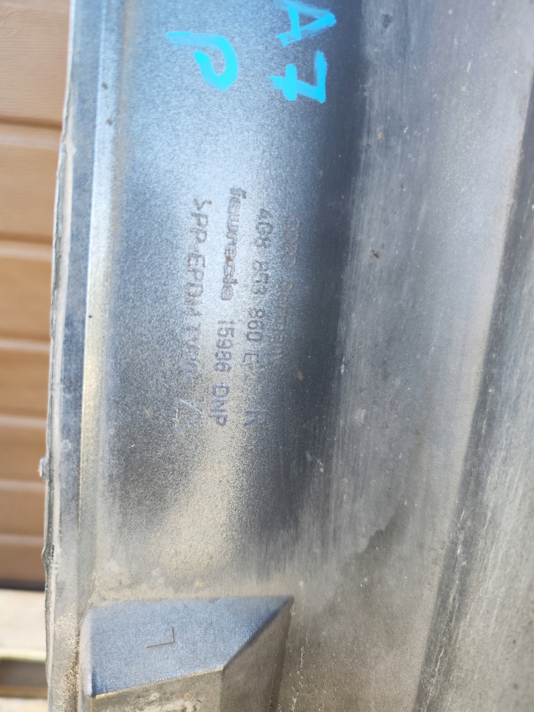 фото №8, Молдинг порог правая s-line audi a7 4g c7