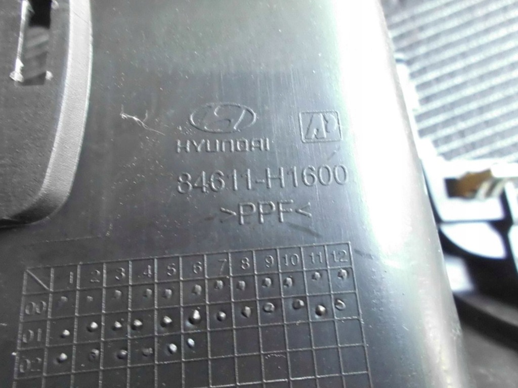 фото №7, Hyundai terracan 01- тунель середній підлокітник 84610-h1600 eu