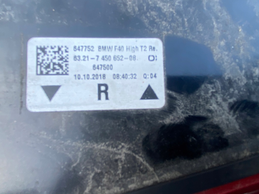 фото №7, Лампы лампа задняя bmw 1 f40 led