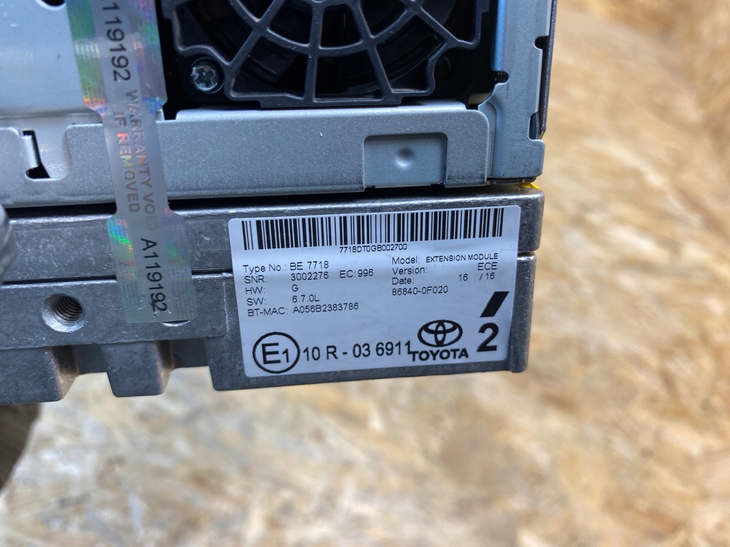 фото №14, Радіо навігація navi екран дисплей toyota rav4 iv 86840-0f020 2012-