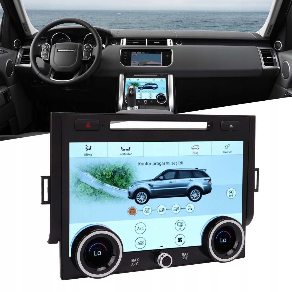 фото №5, Панель кондиціонера 10-calowy екран сенсорний lcd з розетка cd панель