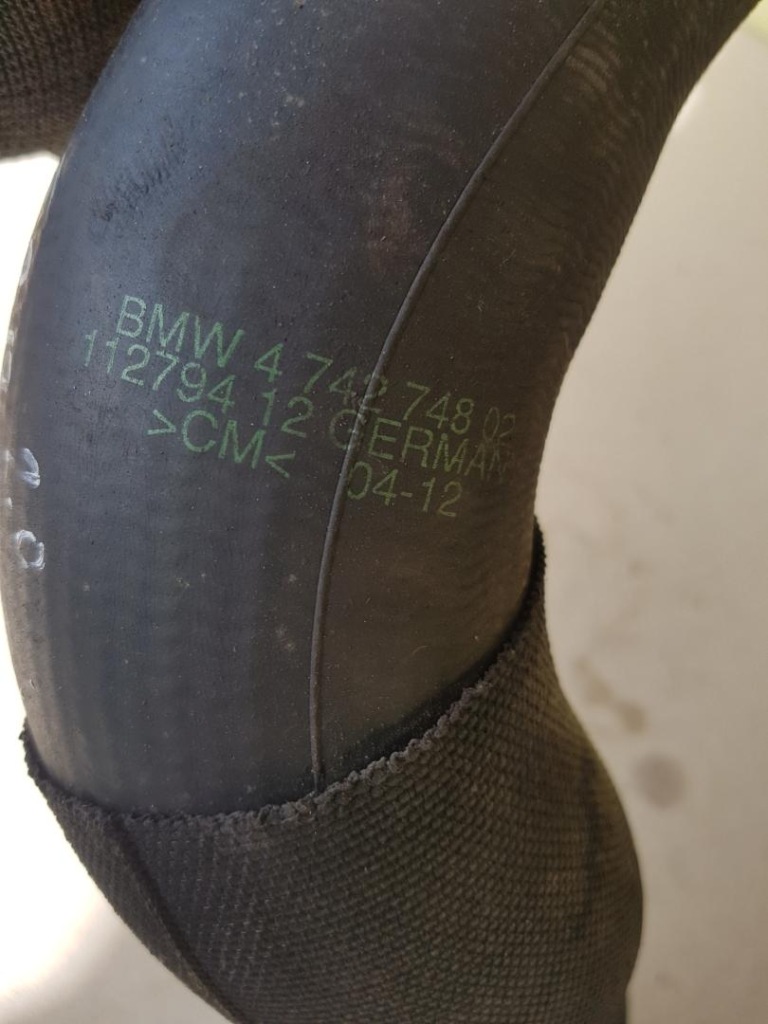 фото №9, Шланг труба інтеркулер 2.0d bmw f20 474274802