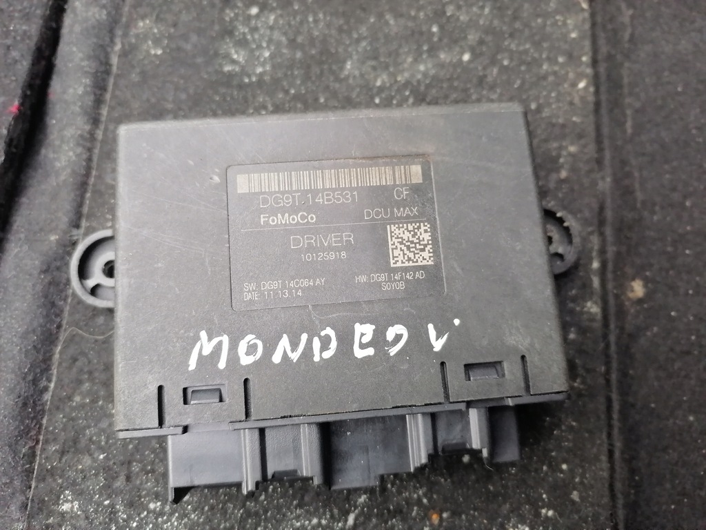 фото №1, Модуль дверь ford mondeo mk5