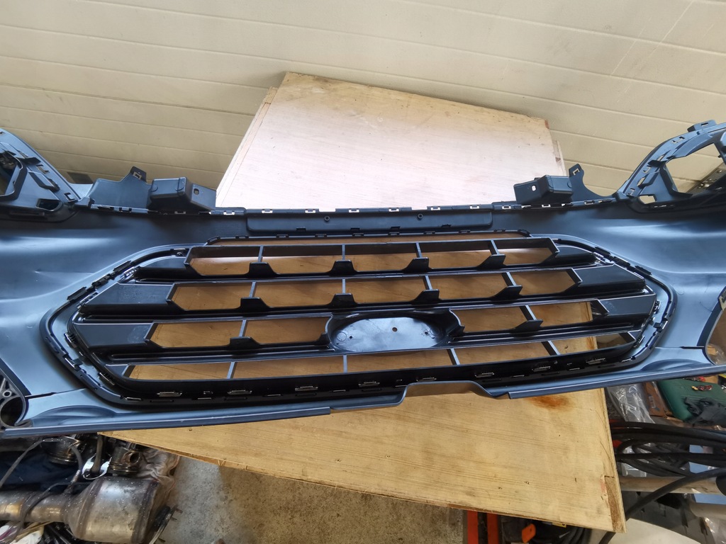 фото №14, Ford transit custom lift - бампер передній чорний