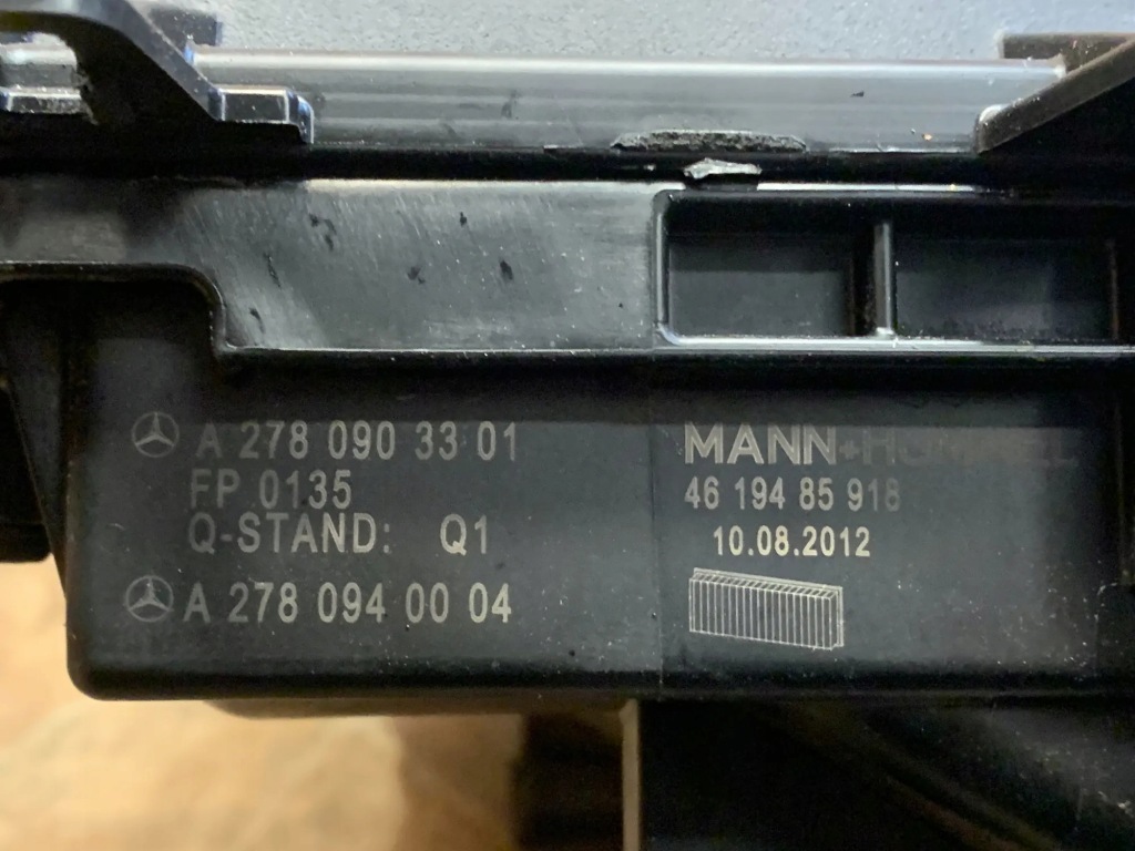 Корпус фільтра повітря mercedes-benz gl x166 a2780903301 4.7l бензиновий Київ