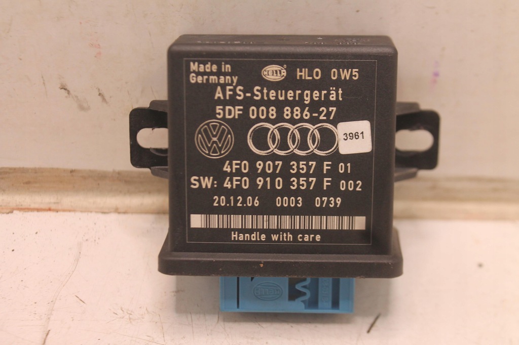 фото №1, Модуль блок управления света 4f0907357f audi a4 b7 04-08