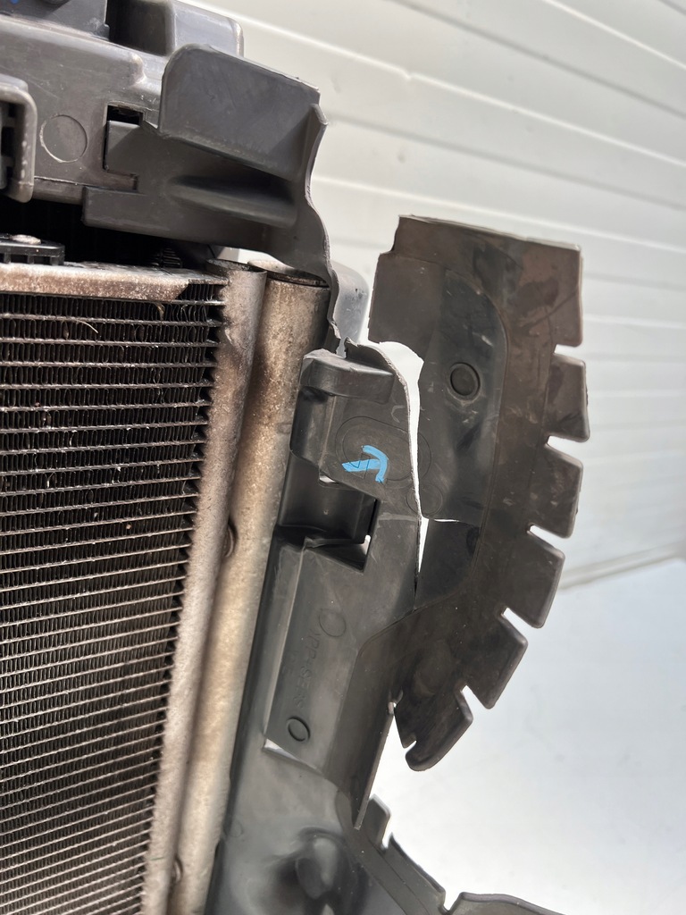 фото №8, Pas передний радиатор peugeot 508 i