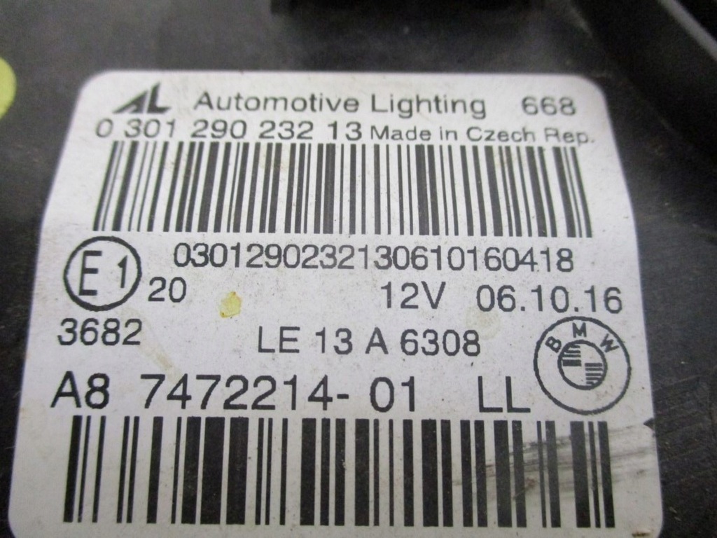фото №7, Лампа full led bmw 2 f45 f46 7472213 левая