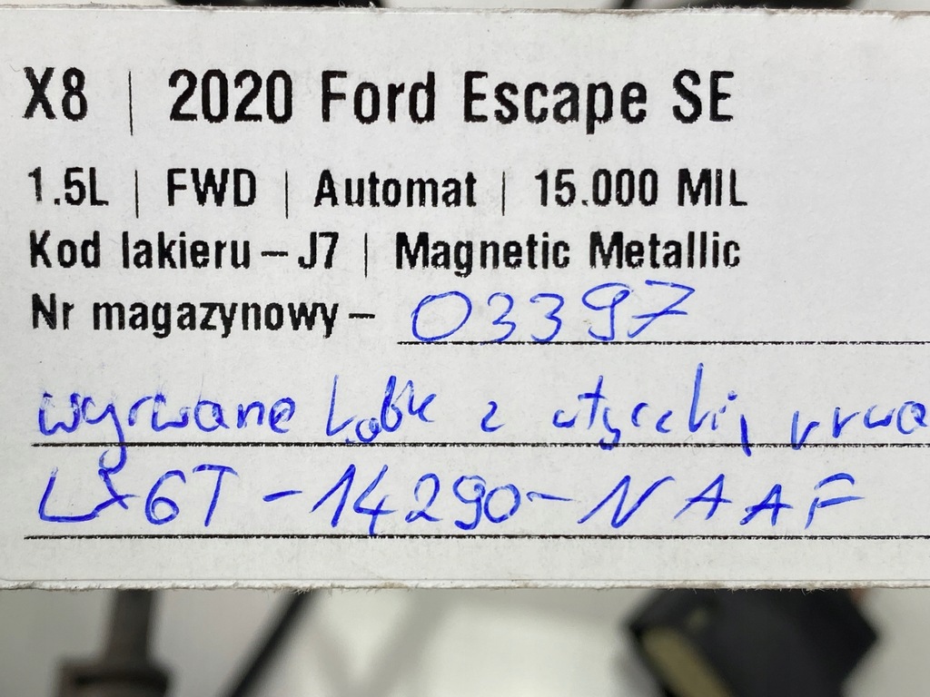 фото №10, Жгут отсек двигателя ford kuga mk3 1.5l 20+ escape usa