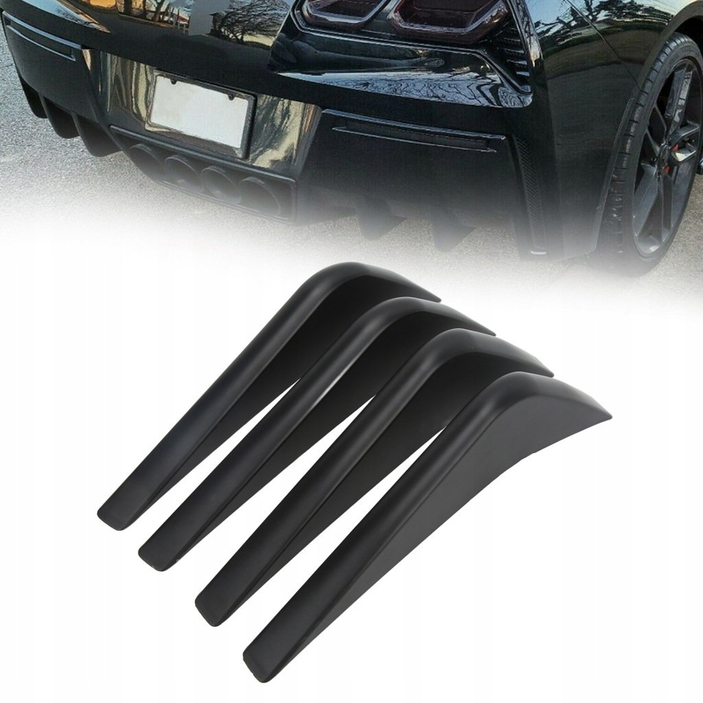 фото №7, Задний бампер диффузор fin wymienca ksztat chevrolet corvette c7 a0