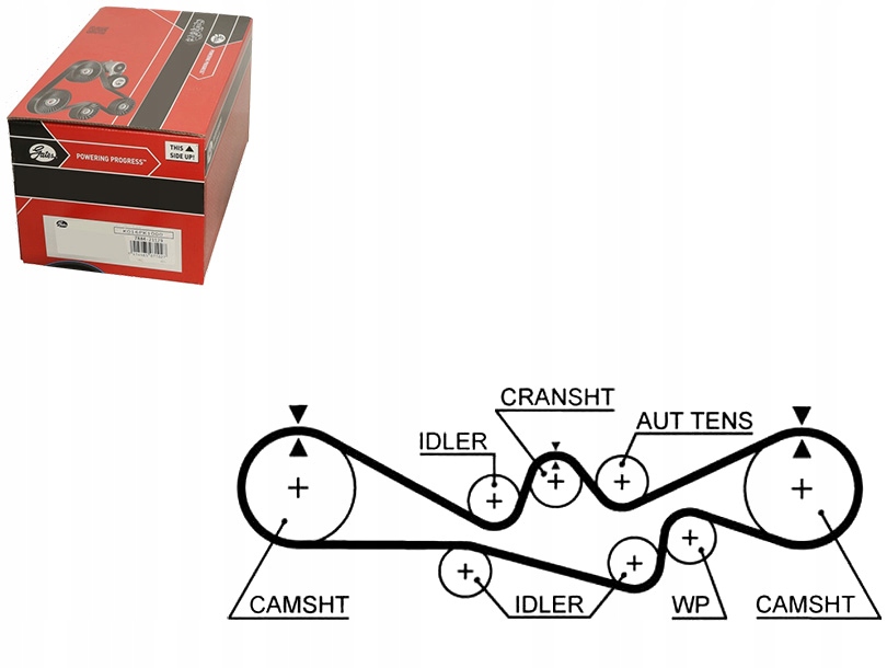 фото №1, Ремінь розподільного валу subaru forester impreza legacy iii