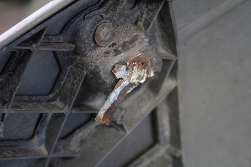 фото №16, Бампер перед передний белый ford transit 5 v lift 00-06