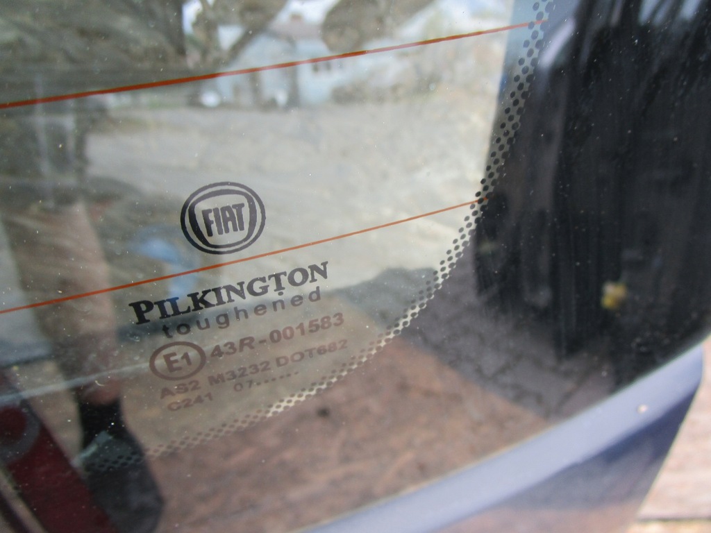 фото №5, Крышка багажника задняя fiat 500 07-