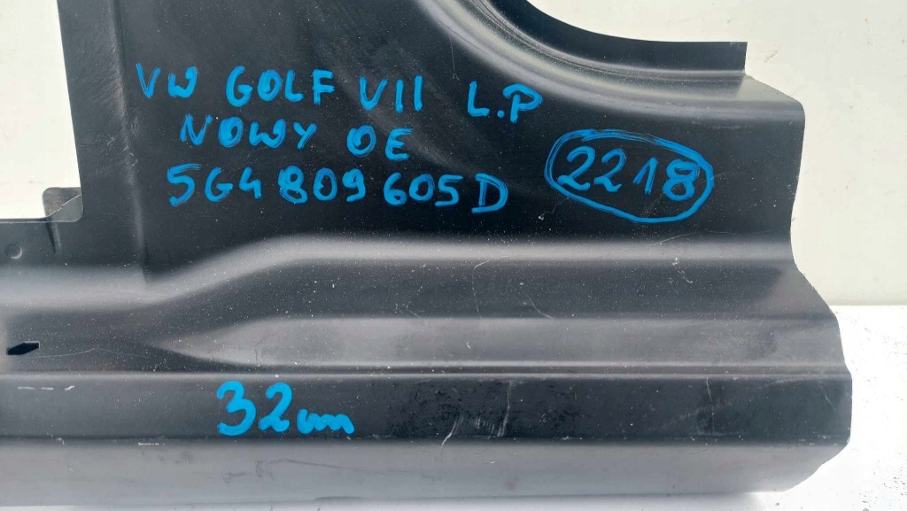 Vw golf vii стойка  a левый порог передок  передний новый оригинальный номер 22185 с Разборки