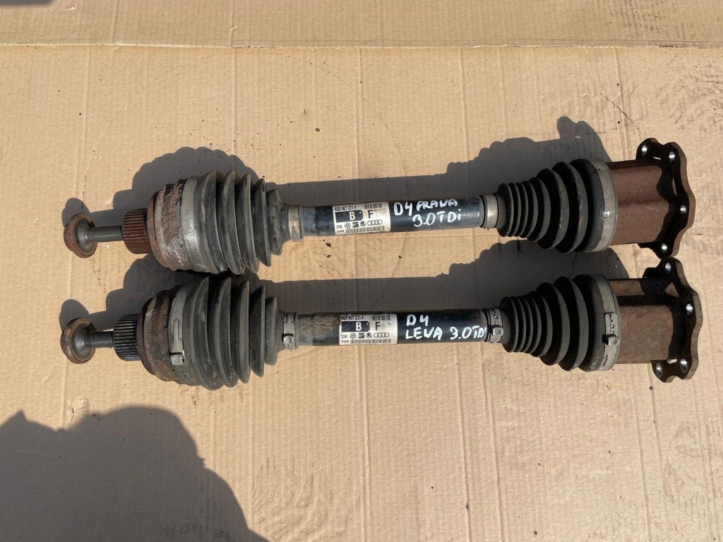 фото №1, Audi a8 d4 3.0 tdi привідний вал ліва права перед 4g0407271f