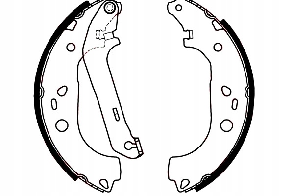 фото №1, Trw гальмівні колодки гальмівні ford tourneo connect transit