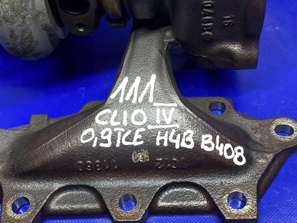 фото №12, Турбина turbo 8201234380 clio iv 0.9 tce h4bb408 dacia sandero