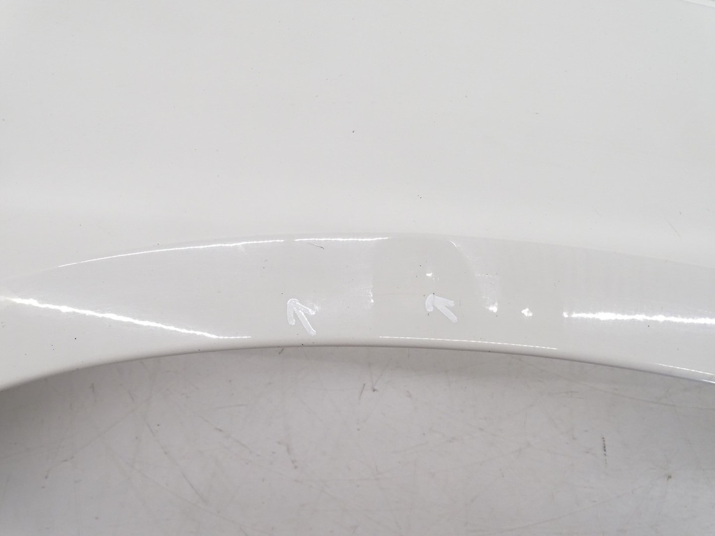 фото №9, Крила правий перед передній vw scirocco iii 1k8 білий lb9a