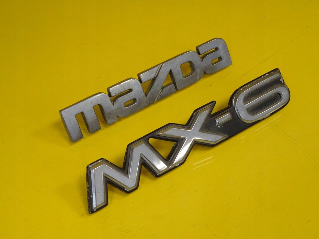 фото №1, Значок эмблема надпись mazda mx-6 nr90