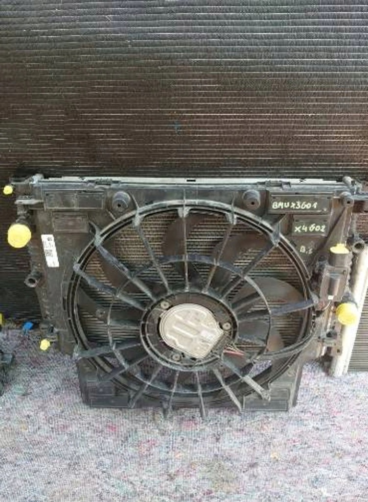 фото №14, Bmw x3 g01 g02 радиатор комплект радиатор 2.0 2.0i вентилятор