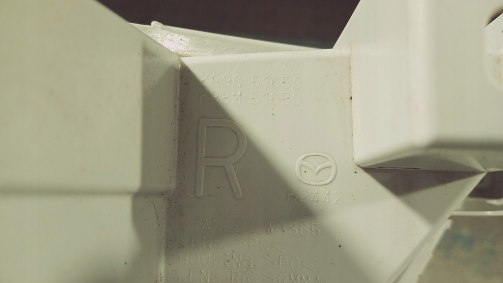 фото №15, Лампа отражатель w бампер mazda cx5 cx 5 ii 17-23 kb9g51650 оригинал правая