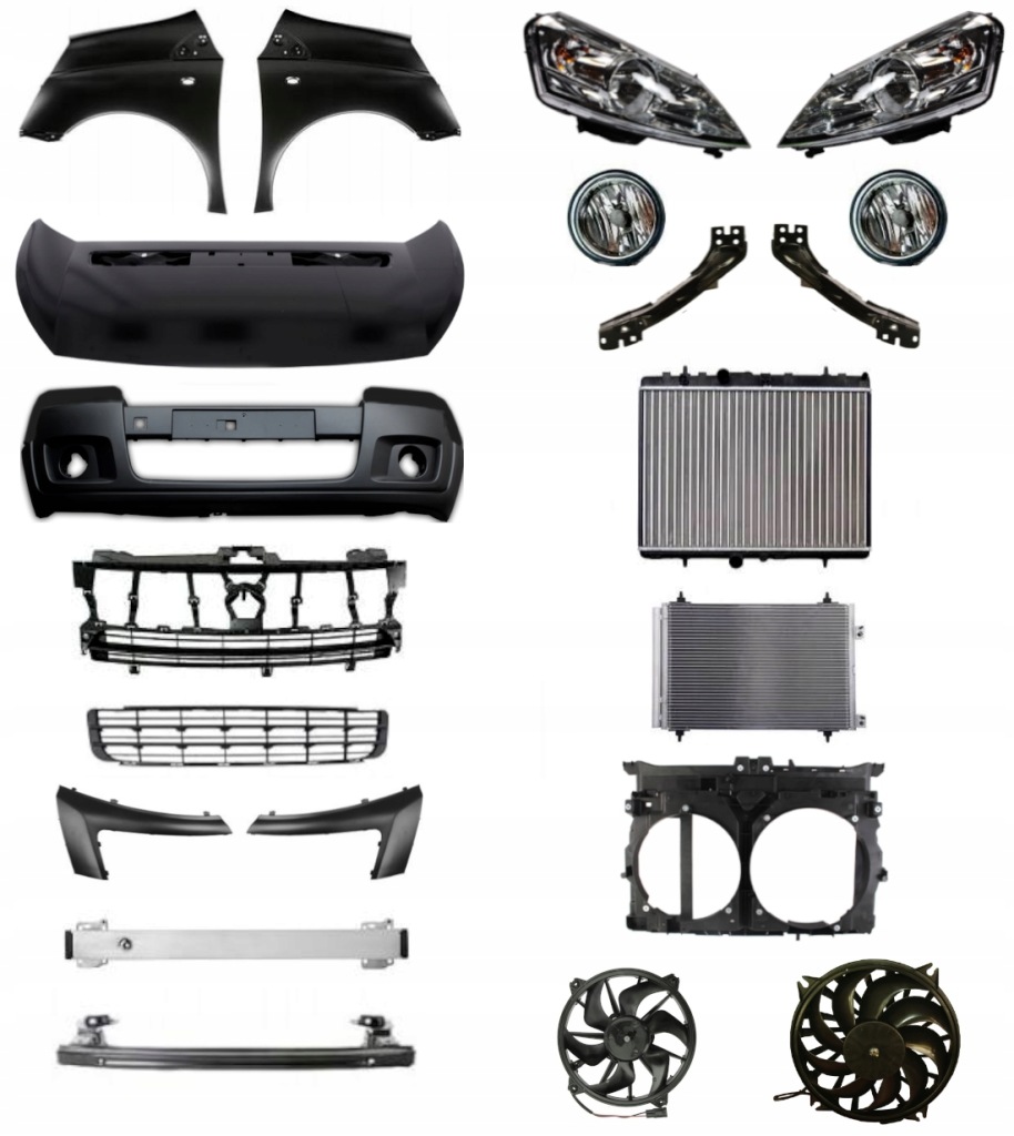 фото №1, Citroen jumpy 07-16 бампер pas капот крила