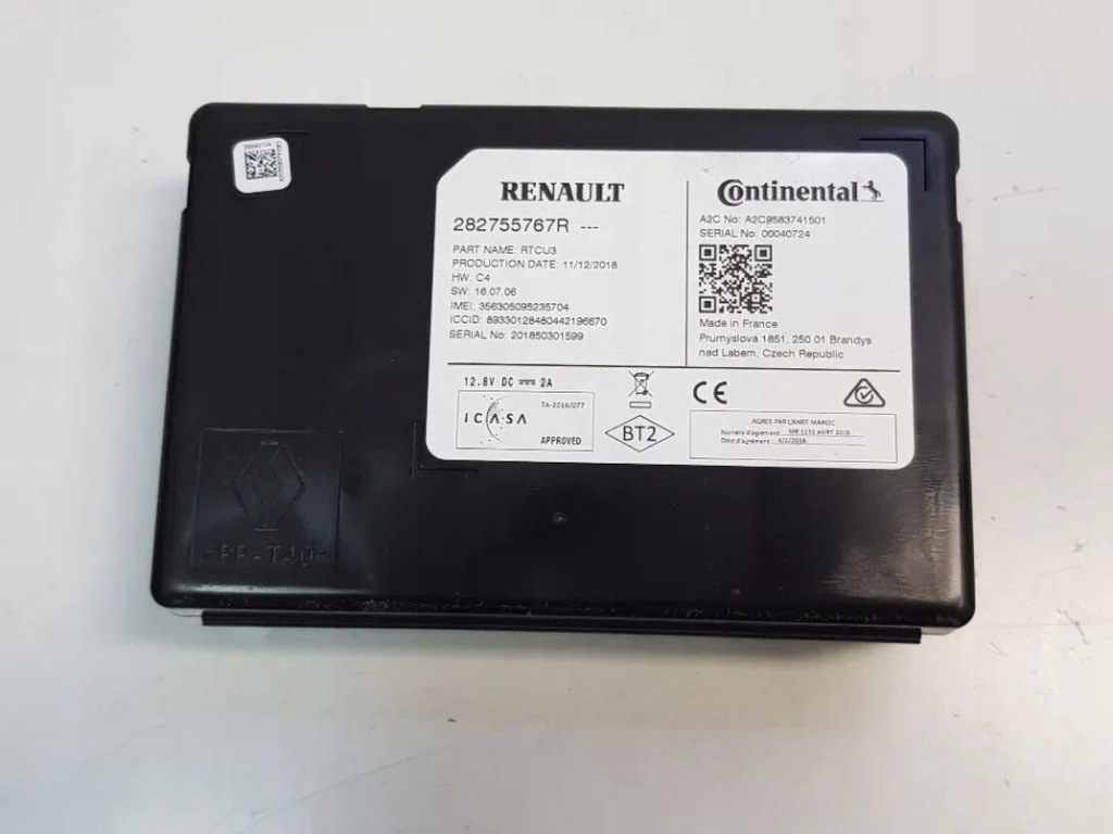 фото №1, Модуль навігації gps renault megane iv talisman 282755767r