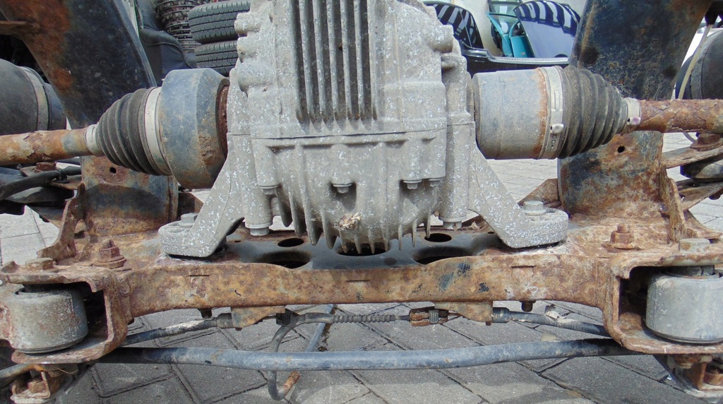 фото №6, Балка подвеска задняя mercedes r w251 3.0d 4-matic