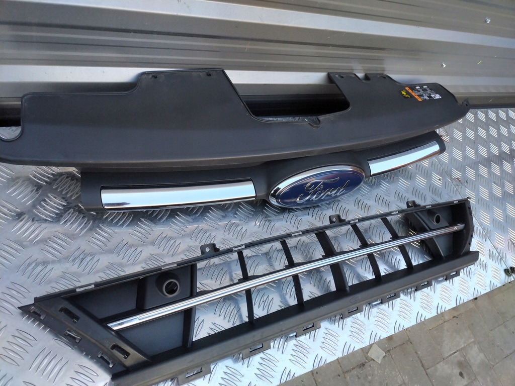 фото №6, Ford custom transit решітка радіатора решітка радіатора пластик бампера