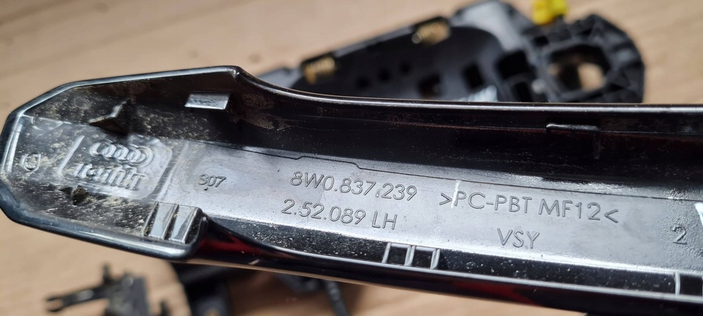 фото №14, S4 b9 8w a4 ручка дверь левая левый задняя pod датчик kessy ly9t a5 8w s5