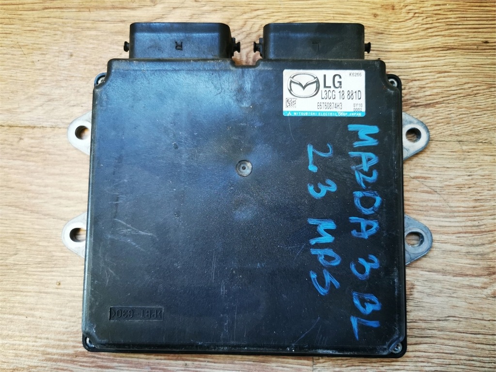фото №1, Mazda 3 bl 2.3t бортовой компьютер двигателя l3cg18881d
